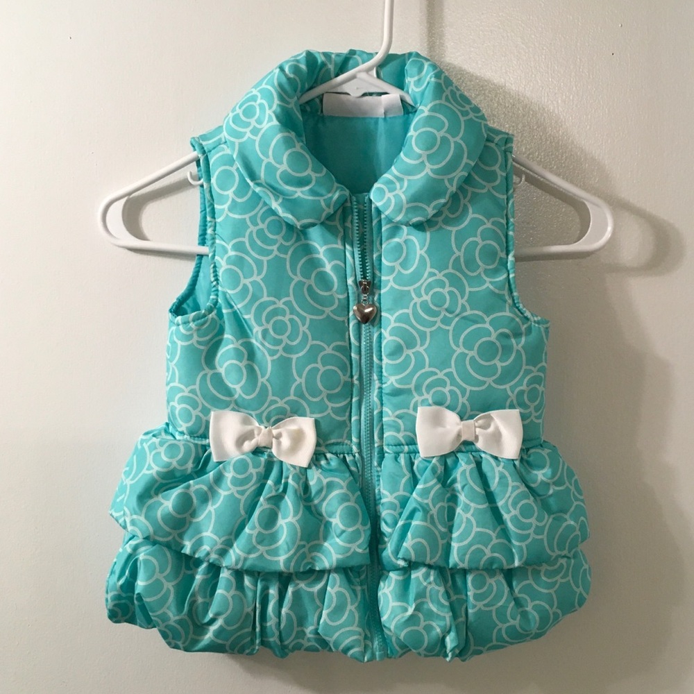 Kids Headquarters Puffy Vest Sz 4T
